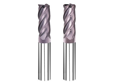 سويسري TiAlN Nano Coating Carbide End Mill Cutter لتحسين الأداء